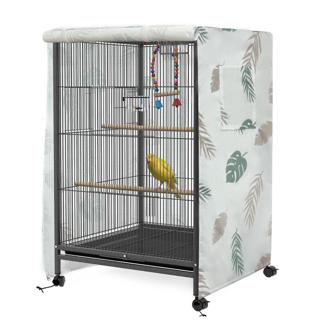 Duży Pokrowiec na Klatkę dla Ptaków na Zewnątrz do Ogrodu Klatka dla Zwierząt Wodoodporny Odporny na Słońce Oddychający na Zewnętrzny Dziedziniec