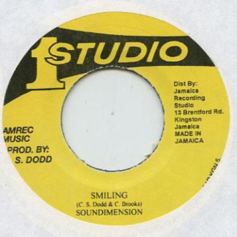 7inch Record SOUND DIMENSION / OWEN BOYCE - Smiling / Hurt In Side DSRJR9931 Studio One 1970 Jamaica Reggae, Ska & Dub Used