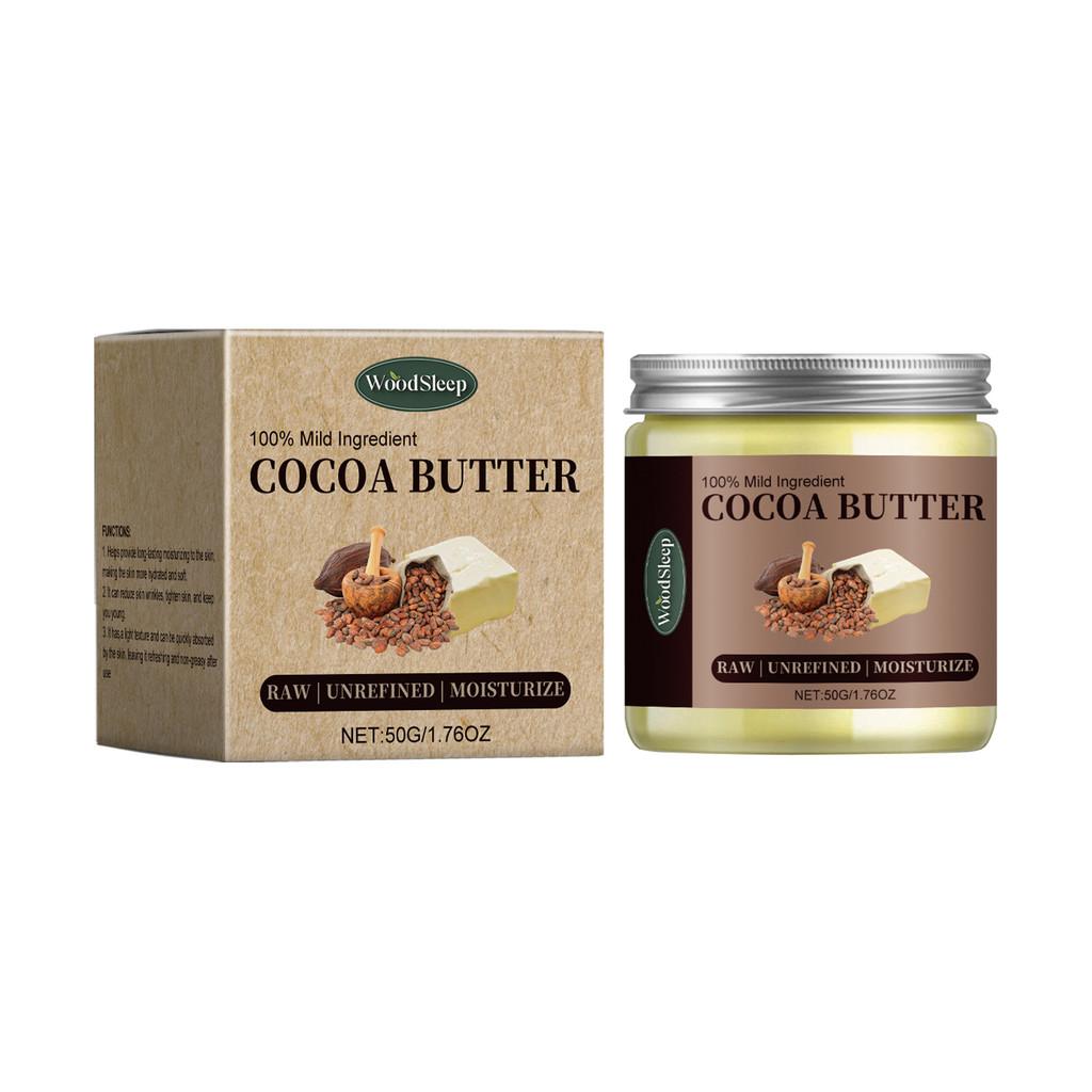 Woodsleep Cocoa Butter Moisturizing Cream For Deep Hydration And Nourishing Skin Care