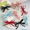 Lace Bow Hair Clip Women Sweet Versatile Duckbill Clip Fashion Simple Hair Accessories