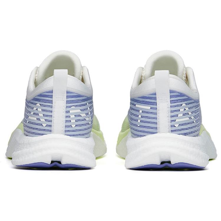 Anta Four Generations Of Hydrogen Running Slip Resistant Low top Running Shoes Women's Yellow Purple 122225541-1