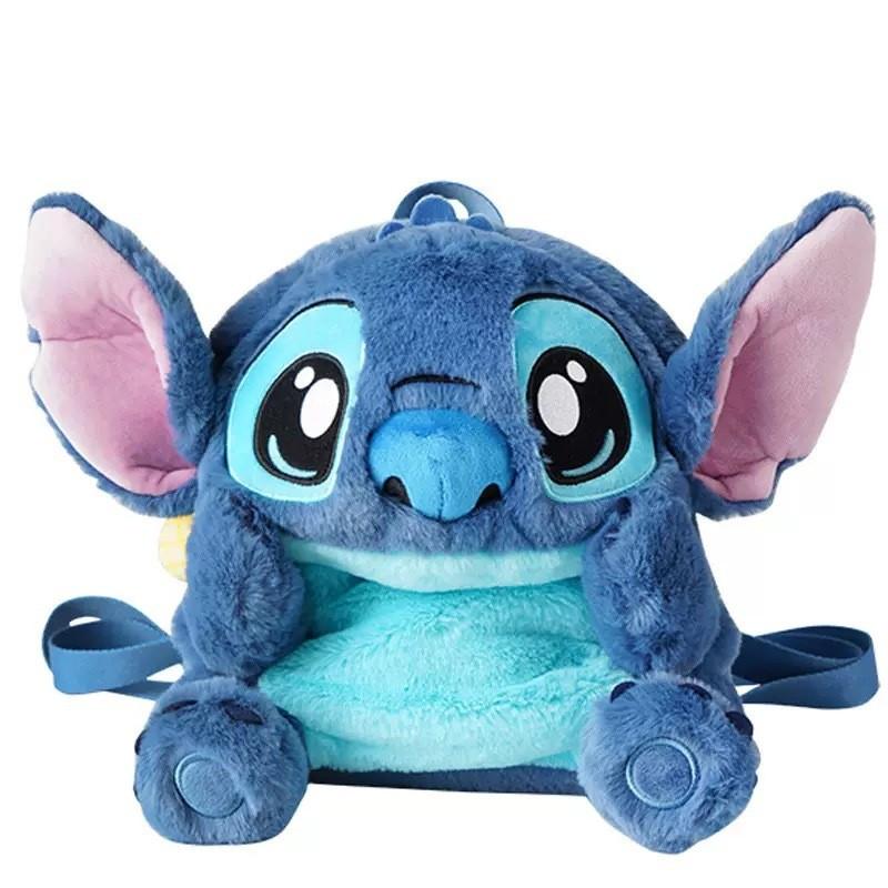 Mochila de Peluche de Dibujos Animados de Mickey Mouse Con Correas Ajustables Para la Escuela y Viajes