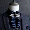 British Style Gentleman's Bow Tie Adjustable Men's Suit Accessory  Bridegroom