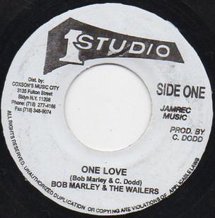 

7inch Record BOB MARLEY & THE WAILERS - One Love NONE Studio One Jamaica Reggae, Ska & Dub Used