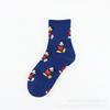 Women's Mid-Calf Mickey Mouse Cotton Socks - Autumn Trendy Cartoon Style