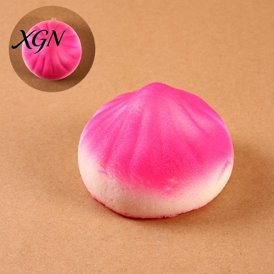 Stress Relief Squeeze Toy Simulation Steamed Bun Dumpling Sensory Soft Ball Fidget Stretchy Decompression Dough Desk