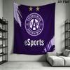 FK Austria Wien A Wall Hanging Printed Fabric Blanket Decorative Tapestries for Bedroom Living Room Home Decor