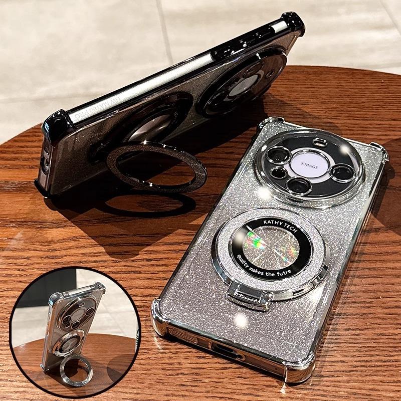 Huawei mate81Pro mobile phone case mate11 lens film mate11 glitter bracket anti-drop protective case
