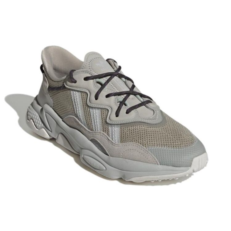 Adidas Originals Fabric Sports Minimalist Durable Low-Top Lifestyle Casual Shoes Unisex Casual Shoes Gray HP2334