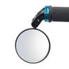 Foldable Universal Bike Rearview Mirror - Convex Reflector for Mountain & Road Riding