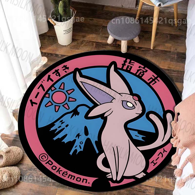 Multiple Styles Japan Cute Doraemon Print Round Rugs for Living Room Bedroom Floor Mats Kids Room Household Carpet Home Decor