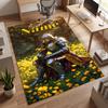 Holy Knight (5) Personalized Name Office Carpet Stylish Decor for Living Room Bedroom Kitchen