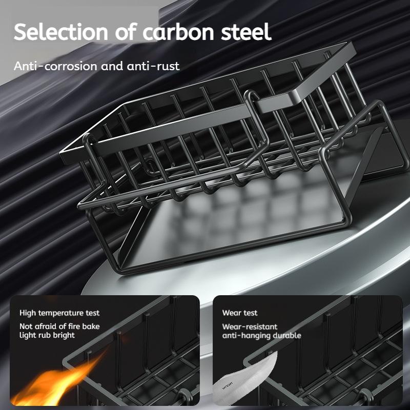 Kitchen Accessories Stainless Steel Sink Drain Rack Sponge Storage Faucet Holder Soap Drainer Towel Rack Shelf Organizer