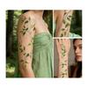 5 Vel Waterdichte Klimop Stickers Tattoo Stickers Elf Fee Make-up Stickers Nek Schouder Arm