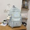 Schoolbag Junior high school student schoolbag girl Japanese and Korean ins wind star embroidery multi-compartment backpack versatile high-value 