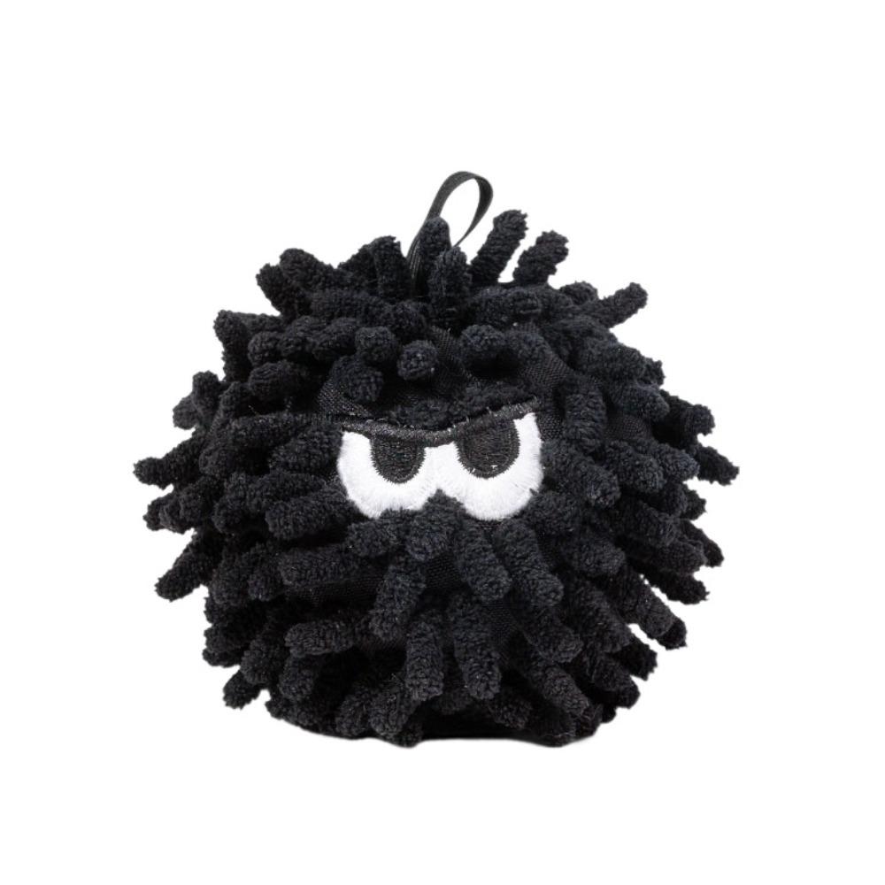 Ball Bite-Resistant Dog Vocal Flash Ball Pom-pom Ball Glowing Pet Mop Ball Soft Pet Interactive Indoor Play