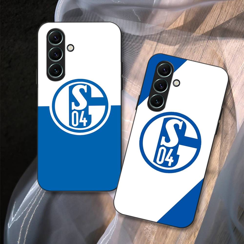 S-Schalke 04 Phone Case For Samsung S 24 Fe 25 Ultra Plus 20 Lite 21 30 22 23 24 22 Ultra 5G Fundas