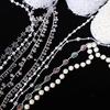 Acrylic Snowflake Glitter Ice Crystal Christmas Tree Ornaments
