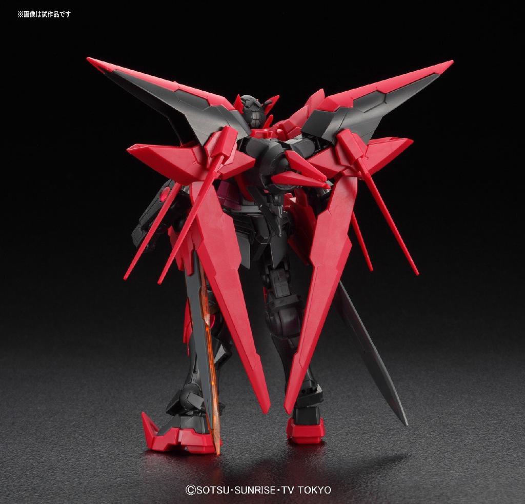HGBF Gundam Exia Dark Matter Build 1/144 (Gundam Fighters)