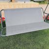 Outdoor Porch Swing Cover Replacement Back Cover with Sleeve Mount for Yard Chair Home Seating