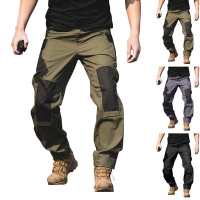 Outdoor Trousers Men's Workshops 600D Scratching Nylon Fabric Wear/Scratch Package Casual Work Pants
