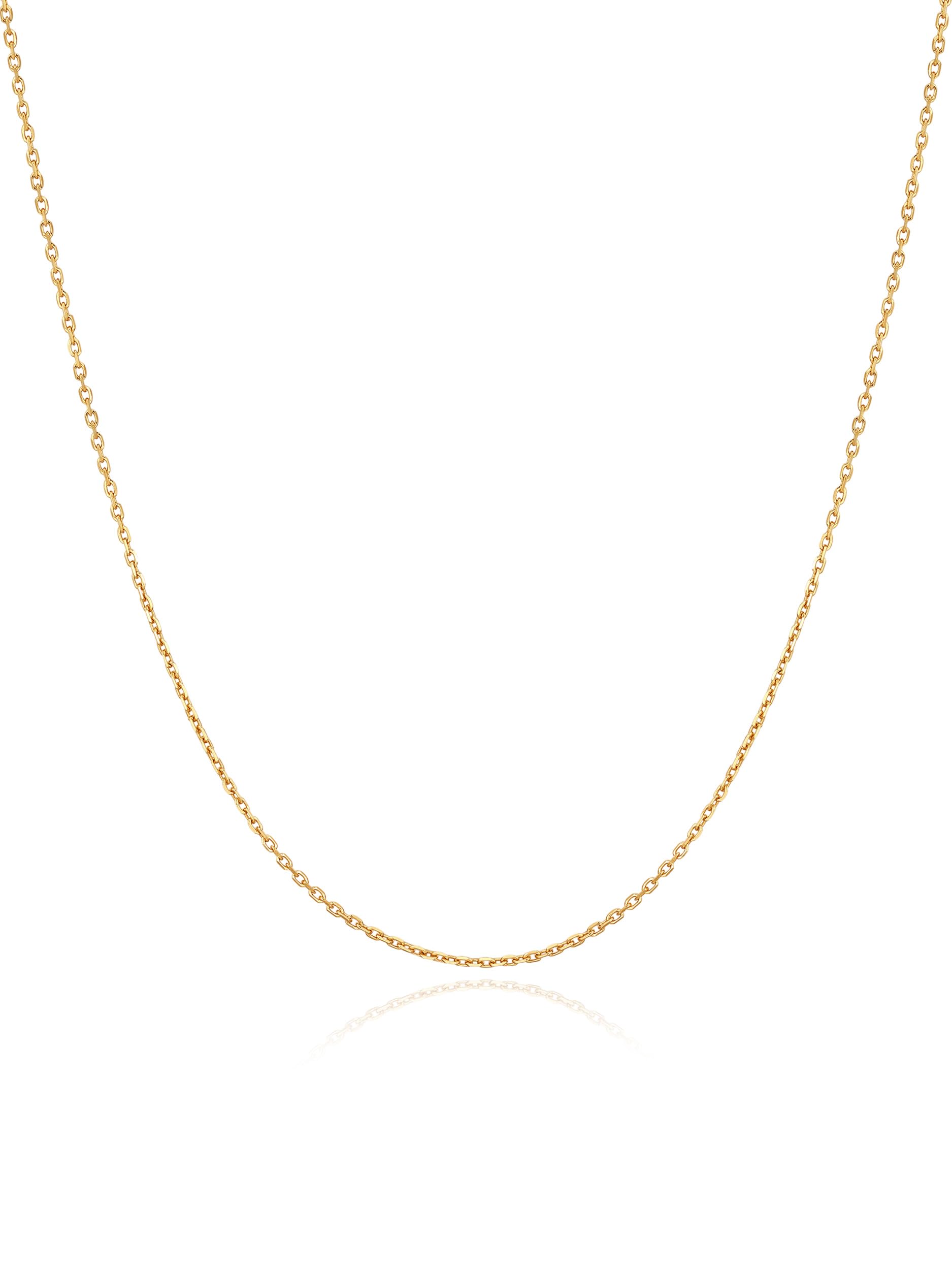

Azuki Bean Necklace for 18k Gold Chain Simple Width Length 55cm [ChainsPro] Women, Gold, Plated, Only, Hypoallergenic, Accessory, 1.5mm, золотий
