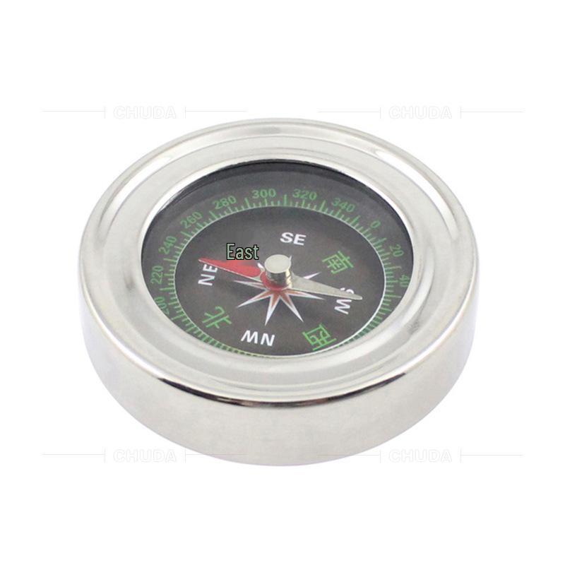 60mm Stainless Steel Military Multifunctional Compass for Students & Outdoor Sports