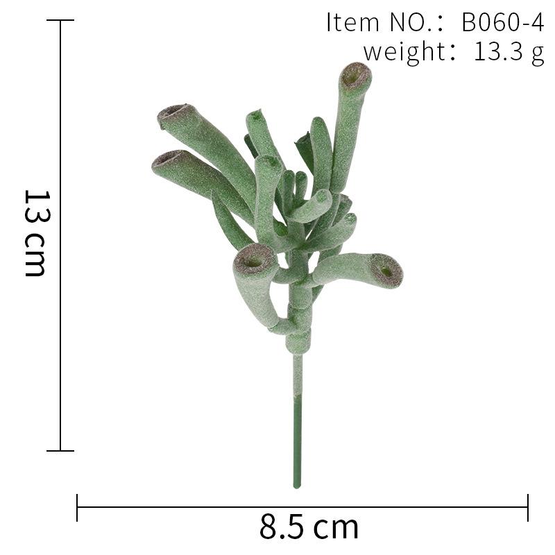 Simulation Succulent Plant Head Small Succulent Plant Head Home Decoration Supermarket Decoration Shooting Props Products
