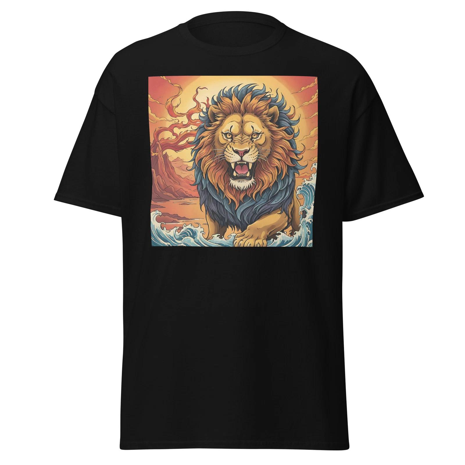 Fierce Lion Unisex Classic Tee 2XL