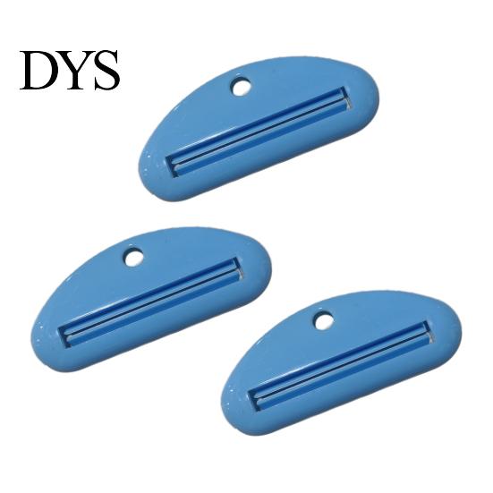 Bathroom Tools 3Pcs Toothpaste Squeezers Ergonomics Colorful Multi-use Plastic Manual Tool Squeezing Universal Face Cleanser Rolling Dispensers