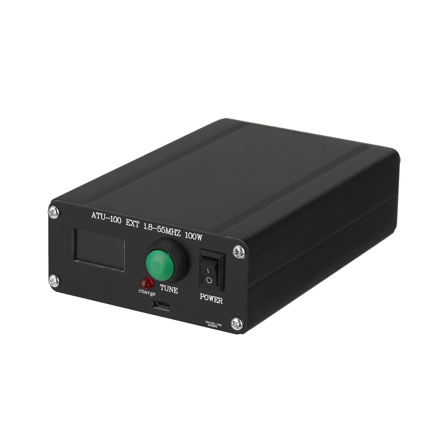 ATU 100 EXT 1.8 55MHz 100W Sintonizador Automático de Antena de Onda Corta de Código Abierto con Carcasa Metálica Ensamblado