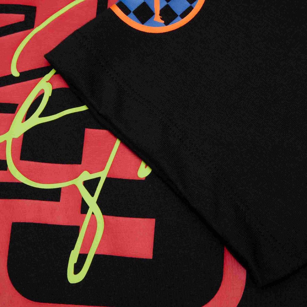 Jordan DNA Graphic Print Crew Neck Short Sleeve T-Shirt Men Tops Black DQ6065-010