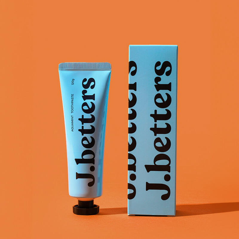 J.BETTERS Aquamint Toothpaste 120g X 4 (1 Set)