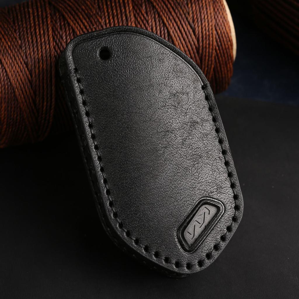 Customized key bag is suitable for the new Kia key cover, the new handmade genuine leather high-end car key protection bag.