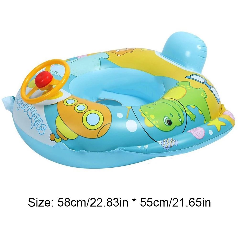 Float Swimming Ring for Kids Child Pool Toys Inflatable Pool Swimming Float Car Air Mattress Beach Party Pool Accessories