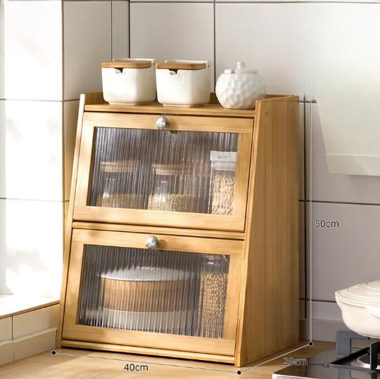 Wooden Desktop Storage Cabinet Cup Organizer Cosmetic Arrangement Der Batoom Elf Wood Material Other Installation