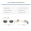 2PACK New Retro Oval Sunglasses for Ladies Fashion Small Metal Frame Sunglasses Women Classic Brand Shades Trends Summer Unique