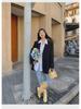 Petite Women's Chic Gray Suit Jacket - 2025 Spring Niche Design