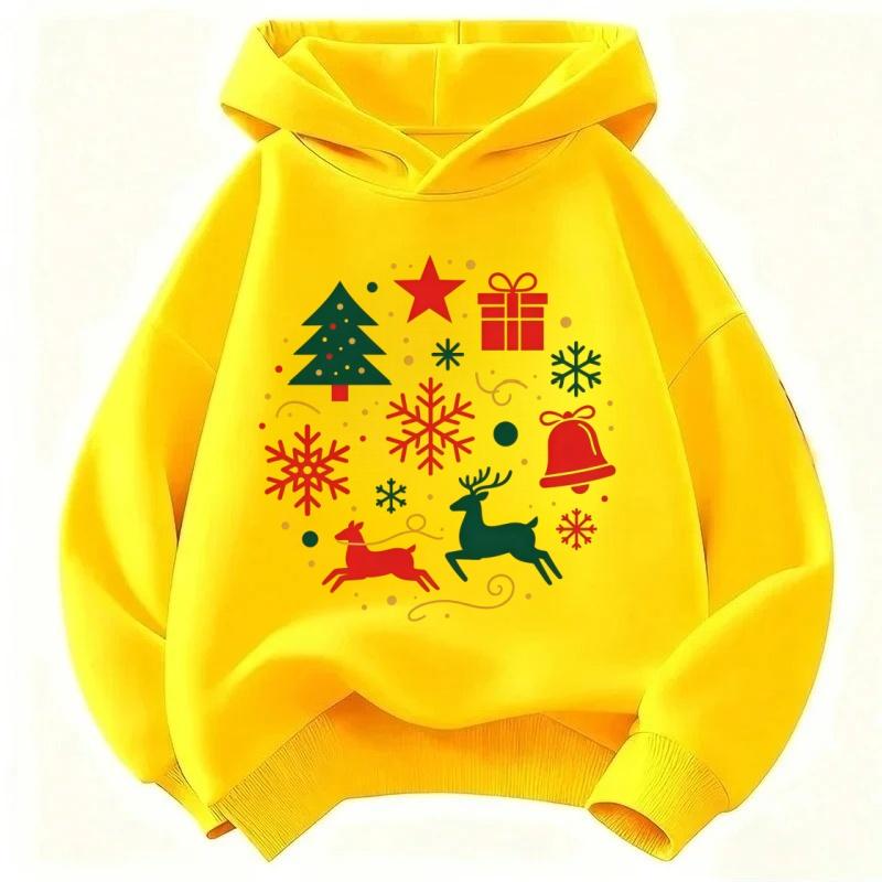 Felpa con Cappuccio Stampa Cartoni Animati Moda Autunno-Inverno per Bambini - Felpa con Cappuccio Calda Trendy Best-Seller per Ragazzi e Ragazze