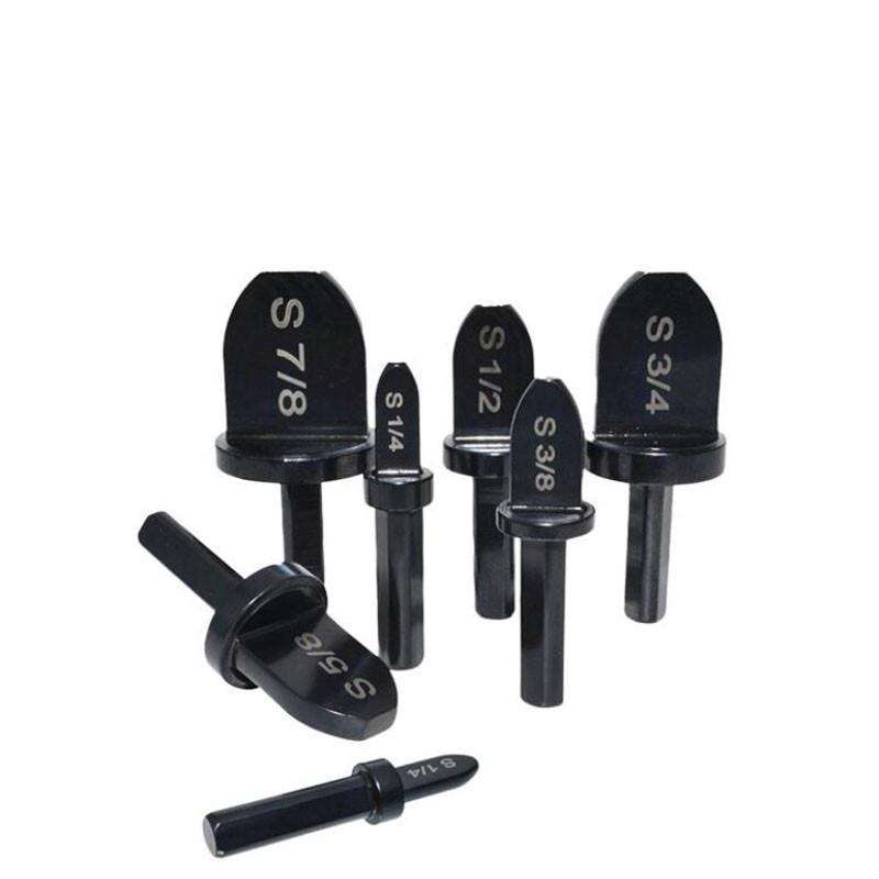 Copper Tube Expander Set Pipe Hole Flare Extender Swage Air Conditioner Refrigerator Takeover Drill Bit Repair Imperial Triangle