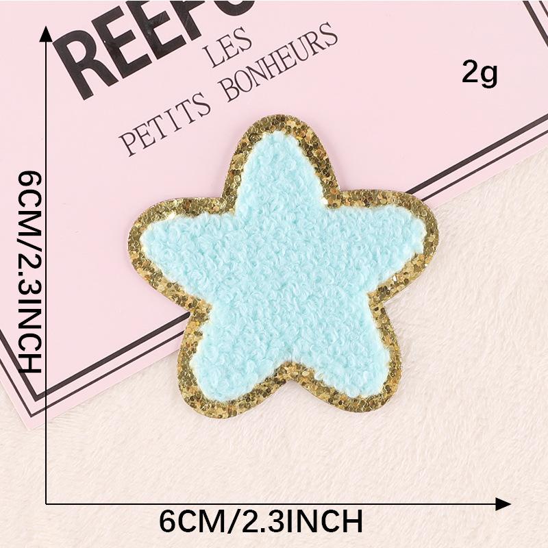 Embroidery label Phnom Penh towel embroidery pentagram patch clothing accessories badge cloth embroidery cloth label embroidery cloth sticker