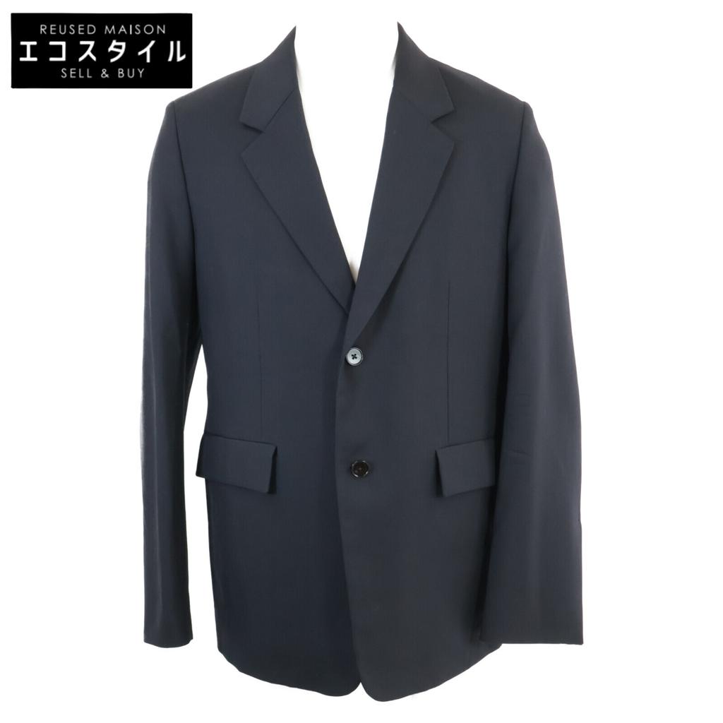 Jil Sander 24 Years J23BN0010 J40159 WARDROBE Blazer Single Jacket 46 Dark navyUsed
