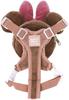 Skater Walking Backpack Harness for Extra Small Dogs, Disney Minnie Mouse Design, PRYU1