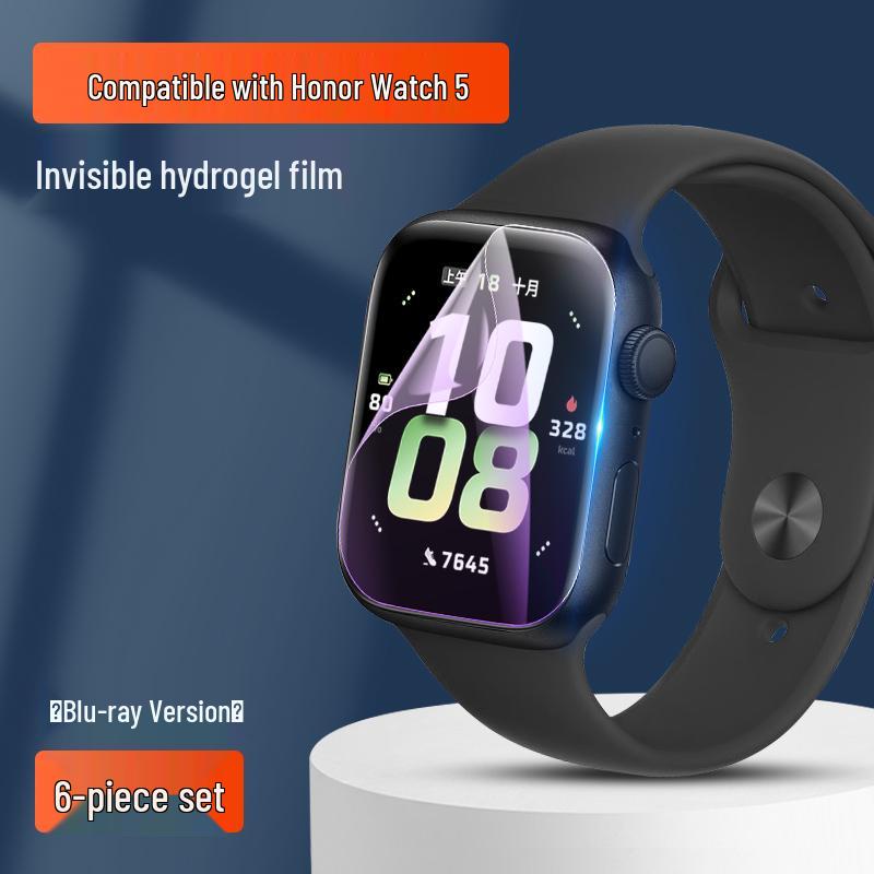 Honor Watch 5/4 Tempered Hydrogel Protective Film - Fashionable Sports Style
