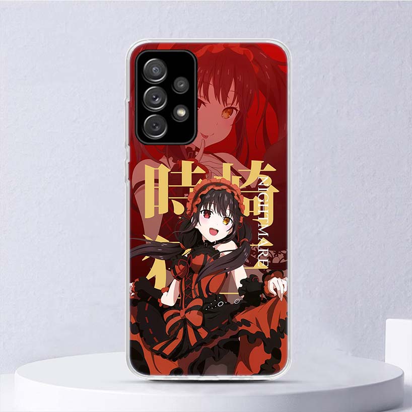 

Date A Live Токисаки Куруми Мягкий Чехол Для Samsung Galaxy A52 A42 A32 A22 A12 A02S Чехол Для Телефона A50 A51 A70 A71 A41 A31 A21S A40 A Samsung A52