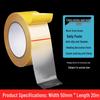 High Viscosity Transparent Double-Sided Acrylic Tape - Yellow/Ginger, Traceless, Grid Patterned for Carpets.