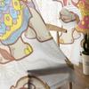 Indian Elephant Sheer Curtains for Living Room Transparent Tulle Window Treatments Bedroom Kitchen Home Decor Veil Drapes