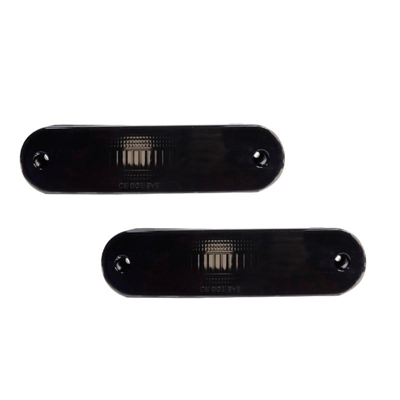 Gtinthebox Smoked Lens Front / Rear Bumper Side Marker Light Cover Housings For Mazda Miata / MX-5 1990-2005, No Bulb / Socket 2pcs Smoked