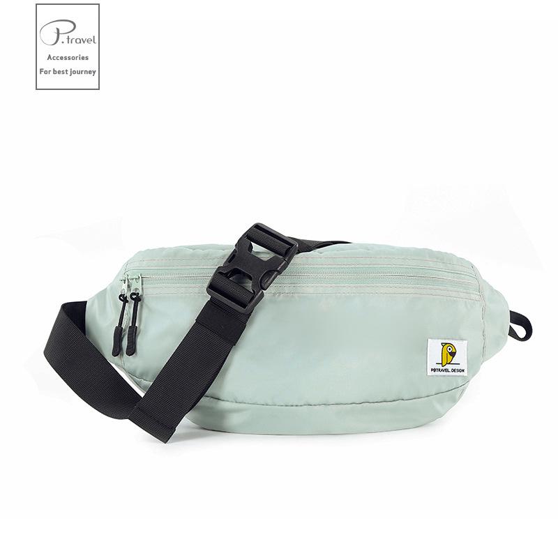 P.Travel Ultra-Light Waterproof Chest Bag - Large Capacity, Fashionable & Thin for Outdoor Spring Outings