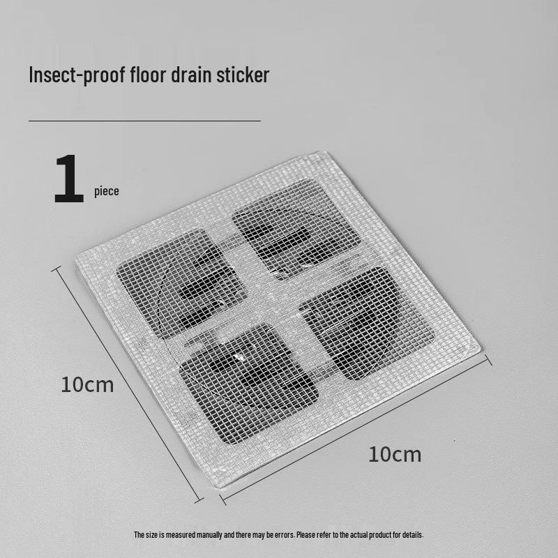 Anti-Clogging Floor Drain Hair Catcher and Insect-Proof Mesh Filter for Bathroom and Kitchen